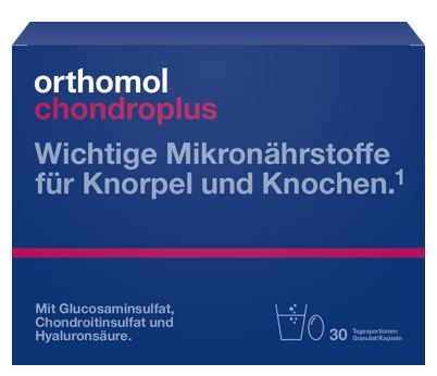 Orthomol chondroplus Kombip.Granulat/Kapseln 30 St Gelenkgesundheit Nahrungsergänzungsmittel